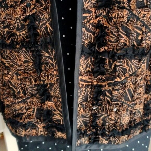 Chico's Embellished and Textured Jacket - Picture 3 of 10